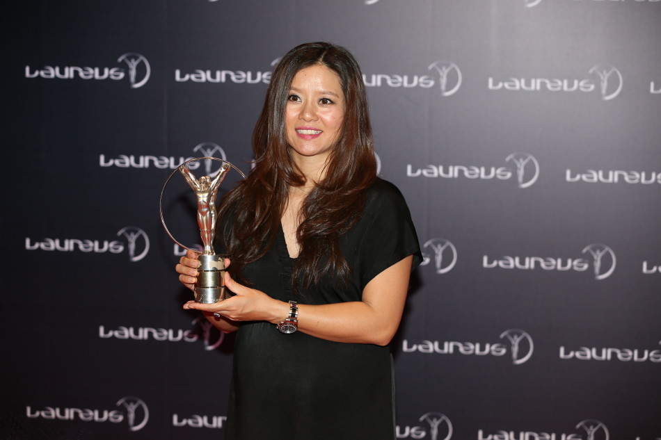 Li Na remporte Laureus Academy Exceptional Achievement Award